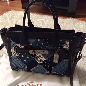 NWT! Coach Swagger 27 Satchel